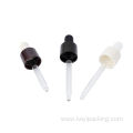 Oil dropper white rubber teat dropper pipette